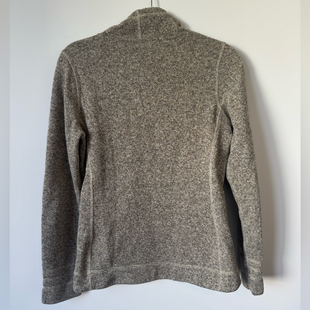 The North Face Crescent Sunset Full-Zip Fleece Jacket in Oatmeal - Size S - Picture 9 of 14